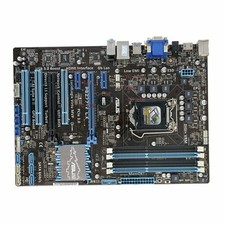 For ASUS P8Z77-V LX motherboard Z77 LGA1155 DDR3 32G DVI+VGA+HDMI ATX Tested ok picture