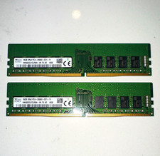 SK hynix 32GB (2x16GB) DDR4 UDIMM PC4-2666V 288-Pin 2Rx8 HMA82GU7CJR8N-VK picture