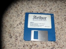 Arthur The Quest for Excalibur Commodore Amiga Game on 3.5