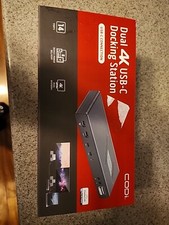 CODi Dual 4K Universal USB-C Docking Station A01200 - Brand New picture