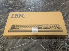 IBM Keyboard 06H4601 Mode A PS/2 Vintage 2002 Desktop Computer NIB picture