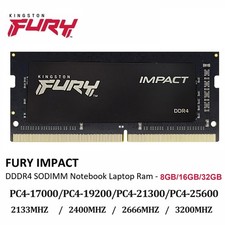 FURY IMPACT DDR4 RAM 8GB 16GB 32GB 64GB 2133 2400 2666 3200 SODIMM Laptop Memory picture