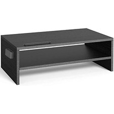 Monitor Stand Riser, 16.5 Inch 2 Tier Computer Monitor Stand, Printer Shelf picture