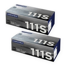 2 Toner Cartridges For Samsung MLT-D111S Xpress M 2070W M2070FW M2020W MLTD111S picture