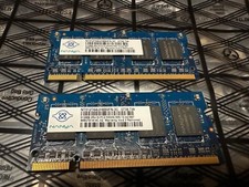 NANYA 1GB (2 x 512MB) Laptop Memory 2Rx16 PC2-5300S (01) NT512T64UH8B0FN-3C picture