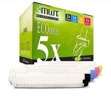 5x MWT Eco Cartridge for OKI ES-8460-CDX ES-8460-CDTN ES-8460-N ES-8460-CDXN picture