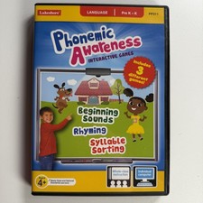 Lakeshore Phonemic Awareness Interactive Games CD-ROM Software Pre K-K PC/Mac picture