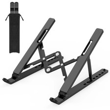 Gogoonike Adjustable Laptop Stand, Portable Laptop Riser for Desk, ABS+Silico... picture