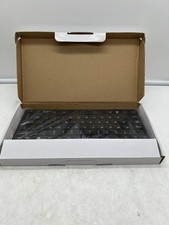 NEW Boxcave Small Wired Keyboard for Windows - 78 Black Aluminum USB Free S/H picture