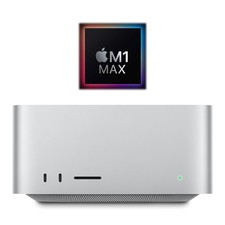 2022 Apple M1 Max Mac Studio 64GB/2TB SSD (Silver) A2615 - w/1 Year Warranty picture