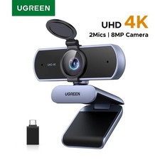 UGREEN 4K Webcam 8MP Autofocus Web Camera with Dual Mics for PC Zoom Teams picture