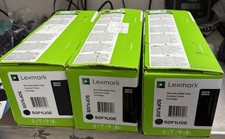 Lot 3 Lexmark 501UE 50F1U0E Ultra High Yield Toner Cartridge MS510 MS610 picture