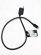 Genuine HP Thunderbolt 3 Cable AC+USB-C to USB-C P/N: 843011-001 -  picture