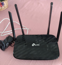 tp-link AC 1200 Wireless MU-MIMO Gigabit Router Model:Archer A6 Used 4 LAN Ports picture