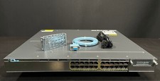 Cisco WS-C3750X-24P-S 24 Port PoE Gigabit Switch - Same Day Shipping picture