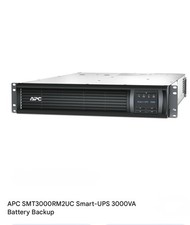 APC SMT3000RM2UC Smart-UPS 2880VA 2700W 2U Rackmount 8-Out LCD picture