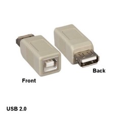 Kentek USB 2.0 A Female to B Female Adapter for Printer Scanner PC Laptop HDD picture