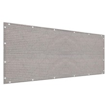 Elegant Smoke Tan Privacy Screen - UV Protection Outdoor Solutions 3' x 4' picture