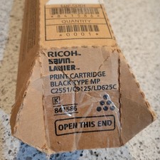 Ricoh MP C2551 Black Toner Cartridge 841586 Original OEM Replacement✨️NEW IN BOX picture