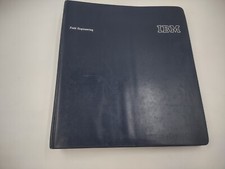 Vintage IBM Field Engineering Family Computer Service Information Manual Binder  picture