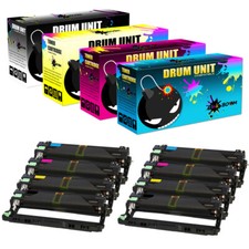 8 Drum Cartridge fits Brother DR221 DCP-9020CDW HL-3140CW HL-3150CDW HL-3170CDW picture