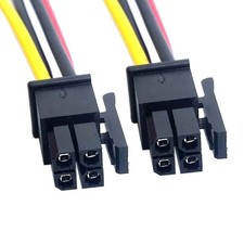 chenyang 60cm 4-Pin ATX Molex Micro-Fit Male to Male Power Cable 20AWG 3.0mm picture