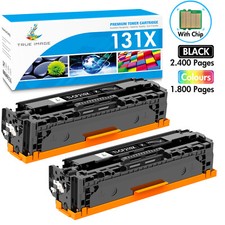 2x CF210X 131X Black Toner Compatible With HP Laserjet Pro 200 M251nw MFP M276nw picture