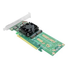 PCIe 3.0 X16 to Quad M.2 NVMe SSD Swtich Adapter Card for Servers- 4*NVMe SSD fo picture