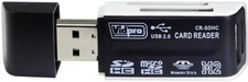Vidpro SD/SDHC Card Reader SD, MicroSD, MS and M2 Cards picture