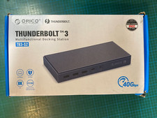 ORICO 2 Bay Thunderbolt 3 HUB M.2 NVMe/NGFF USB-C Docking Station 8K@60Hz DP1.4 picture