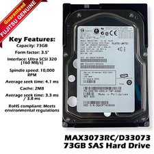 Dell PowerEdge 1950 2950 2900 73Gb 3.5
