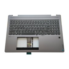 New Palmrest Keyboard For Lenovo Yoga 7 16 ARP8 83BS Arctic Grey HQ207220BR000 picture