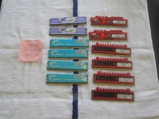 LT OF ASSORTED MEMORY RAM -41GB TOTAL- PATRIOT G.Skill Ripjaws X DDR1 DDR2 DDR3 picture