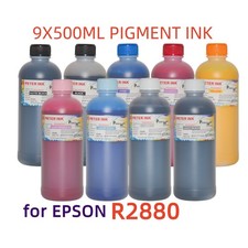 9X500ML Premium Pigment refill ink for cis ciss Stylus R2880 Printer T096 96 * picture