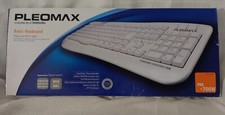 Samsung Pleomax PS/2 wired Basic Keyboard White PBK-700W picture
