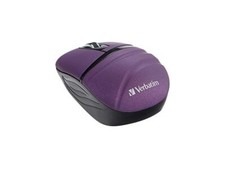Verbatim Wireless Mini Travel Mouse, Commuter Series - Purple picture