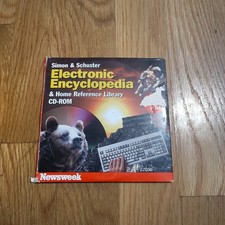 Simon & Schuster Electronic Encyclopedia Reference Library CD-ROM Newsweek XP 98 picture