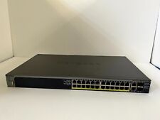 NETGEAR ProSAFE M4100-26-POE 24 Port Fast Ethernet Managed Switch w/ PoE [USED] picture