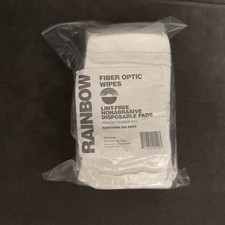 Fiber Optic Wipes Lint Free Non Abrasive 300 Pads In Bag picture