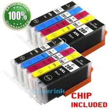 10 pack Ink For Canon Pgi-280 xxl CLI-281 xxl Pixma TS6120 TS9120 TS8120 TR7520 picture