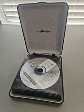 Vintage cdProjects Hardshell Case + Y2K PC Software Media Mega Lot (18 Discs) picture