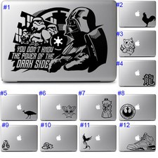 Apple Macbook Air Pro Laptop Vinyl Decal Sticker Cute Cool Fun Star Wars Graphic picture