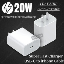 PD 20W Fast Wall Charger USB-C Power Adapter For iPhone 15 14 13 12 Pro Max XR 8 picture