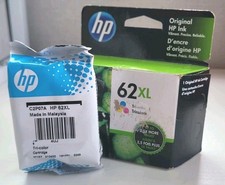 Genuine HP 62XL High Yield Tri-color Ink Cartridge 2021 picture