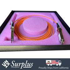 NEW Genuine Cisco 40Gbps QSFP+ to QSFP+ Active Optical Cable MMF 5M 850nm AOC picture