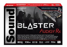 Creative Sound Blaster Audigy RX 7.1 PCIe Computer PC Audio Card Headphone Amp . picture
