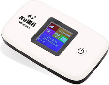 KuWFi 4G LTE Mobile WiFi Hotspot Unlocked SIM Card Router Bell Rogers Fido picture