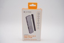 Hyper HD575-GRAY HyperDrive Duo Port 7-in-Two USB C Hub For MacBook picture