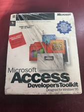 NEW Authentic Microsoft Access Windows 95 Version 7.0 DBMS Developer Toolkit NFR picture
