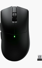 Burstiger Wireless Gaming Mouse PAW3395 Optical 26000 DPI RGB 5 Button Black picture